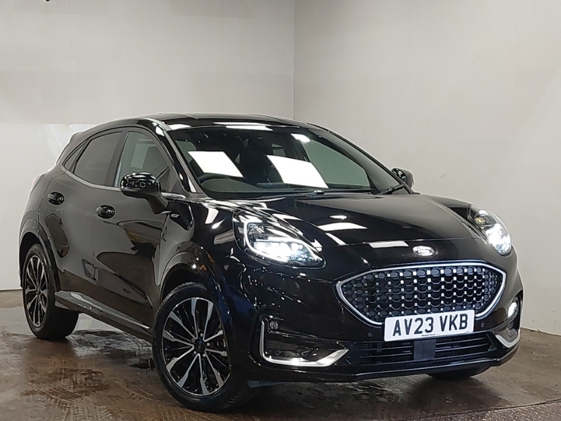 Ford Puma 1.0 Ecoboost Hybr Mhev 155 St-line Vignale Dct Black