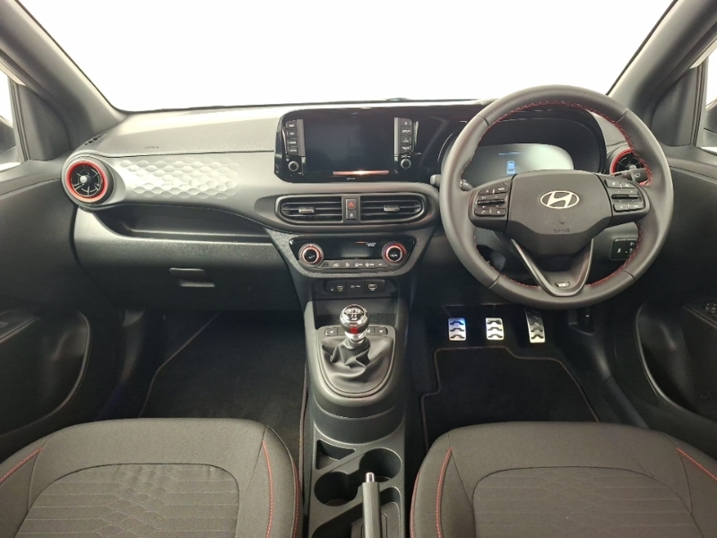Hyundai I10 1.0T 90 N Line Nav PY75GGX White #3