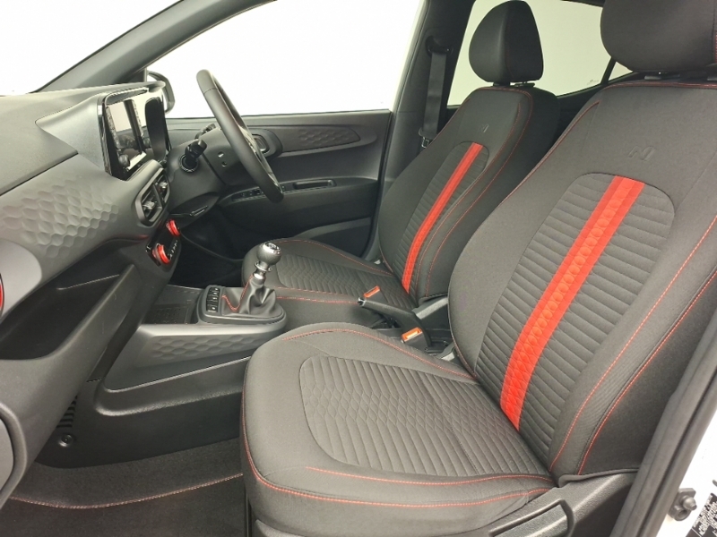 Hyundai I10 1.0T 90 N Line Nav PY75GGX White #5