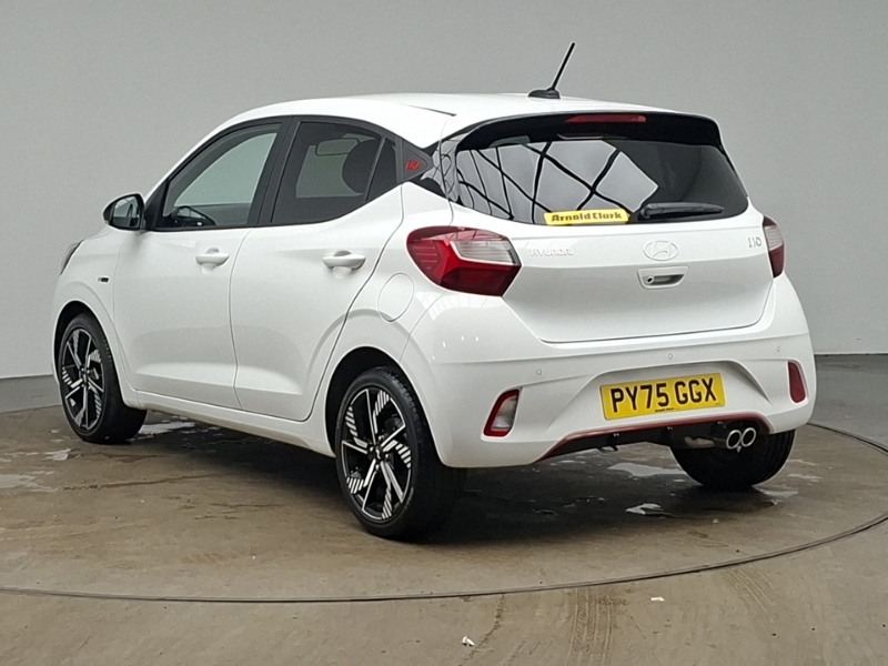 Hyundai I10 1.0T 90 N Line Nav PY75GGX White #2