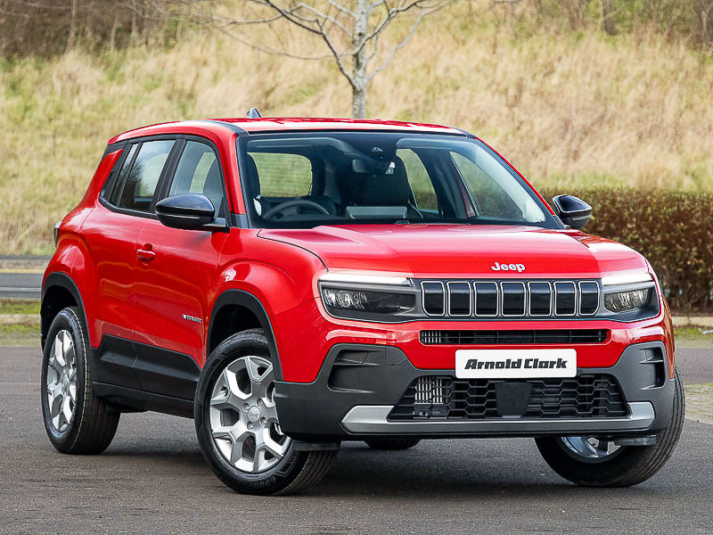 Jeep Avenger 1.2 E-hybrid Altitude Dct Red
