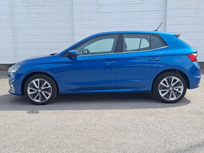 Skoda Fabia 1.0 Tsi Se L MJ22LME Blue #4