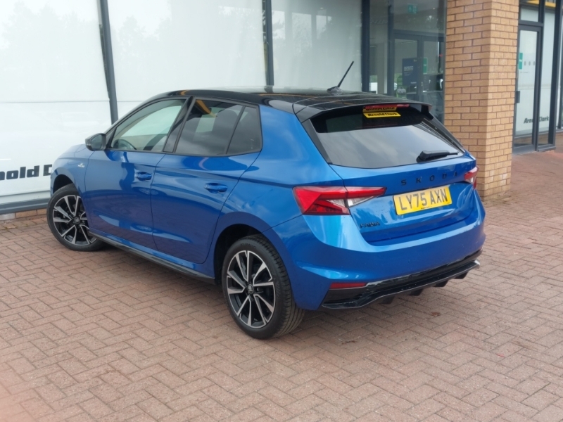 Skoda Fabia 1.0 Tsi 116 Monte Carlo Edition LY75AXN Blue #2