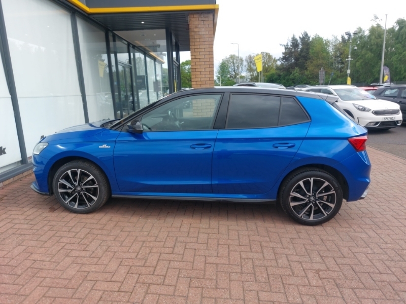 Skoda Fabia 1.0 Tsi 116 Monte Carlo Edition LY75AXN Blue #4