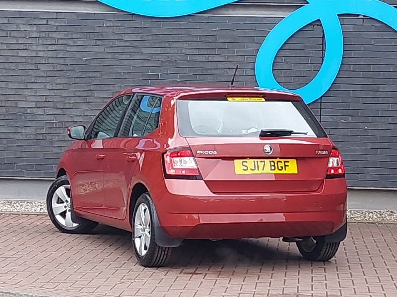Skoda Fabia 1.2 Tsi Se Dsg SJ17BGF Red #2