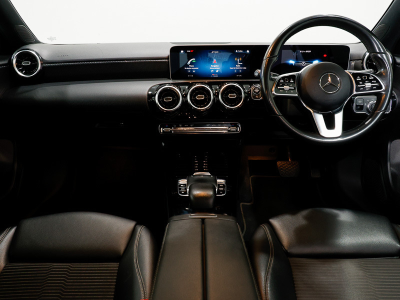 Mercedes-Benz A Class A180d Sport Executive KP68UUS Black #3