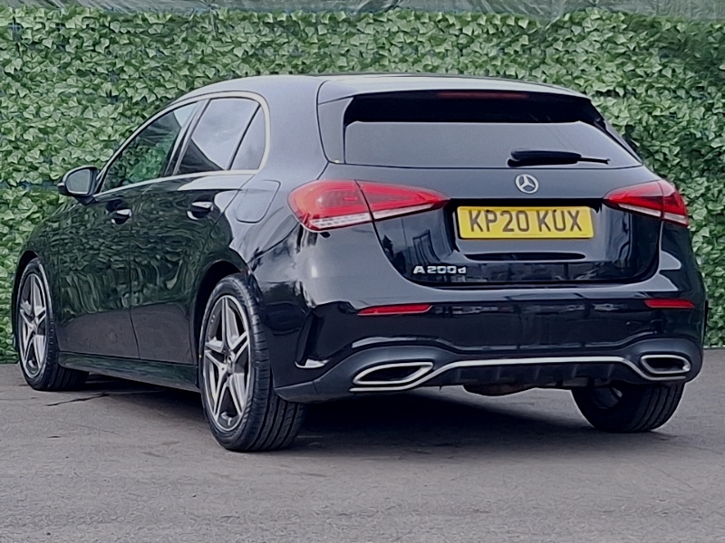 Mercedes-Benz A Class A200d Amg Line KP20KUX Black #2