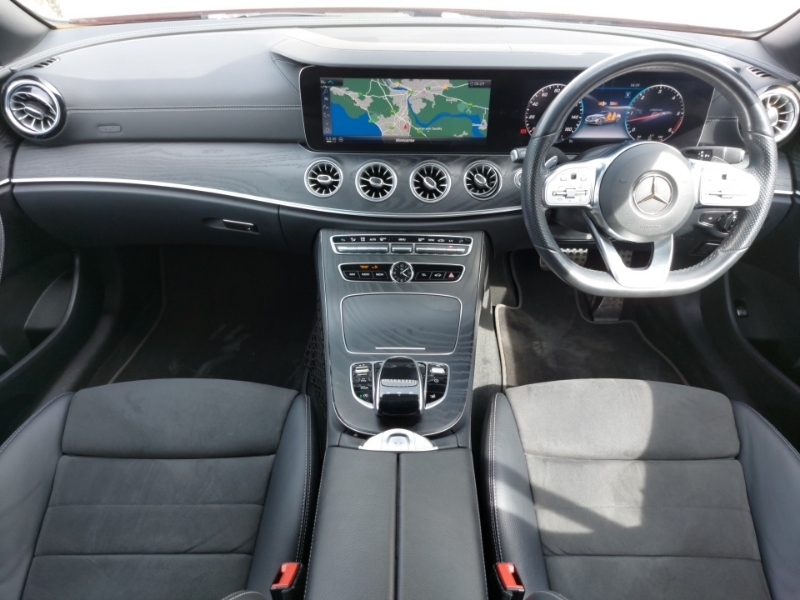 Mercedes-Benz E Class E400d 4Matic Amg Line Night Ed Pre 9G-tronic Red #3