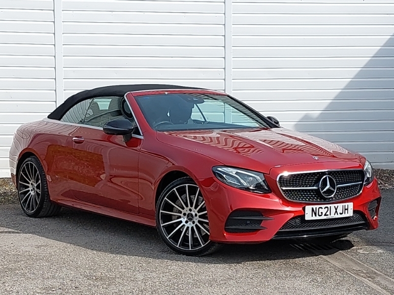 Mercedes-Benz E Class E400d 4Matic Amg Line Night Ed Pre 9G-tronic Red