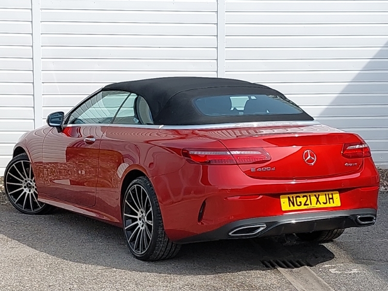 Mercedes-Benz E Class E400d 4Matic Amg Line Night Ed Pre 9G-tronic Red #2