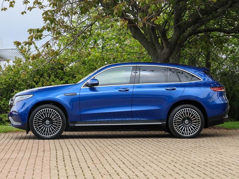 Mercedes-Benz EQC Eqc 400 300Kw Amg Line Premium 80Kwh KM73OFD Blue #4