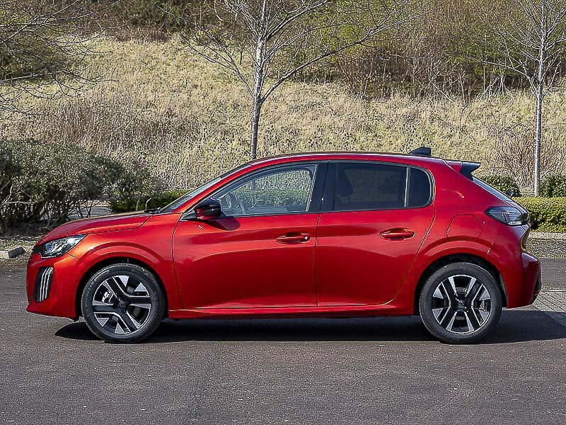 Peugeot 208 1.2 Hybrid 110 Allure E-dsc6 SD26XCK Red #4