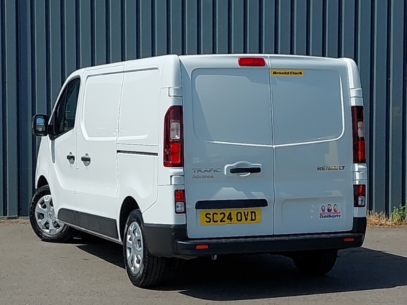 Renault Trafic Sl30 Blue Dci 130 Advance Safety Van SC24OVD White #2