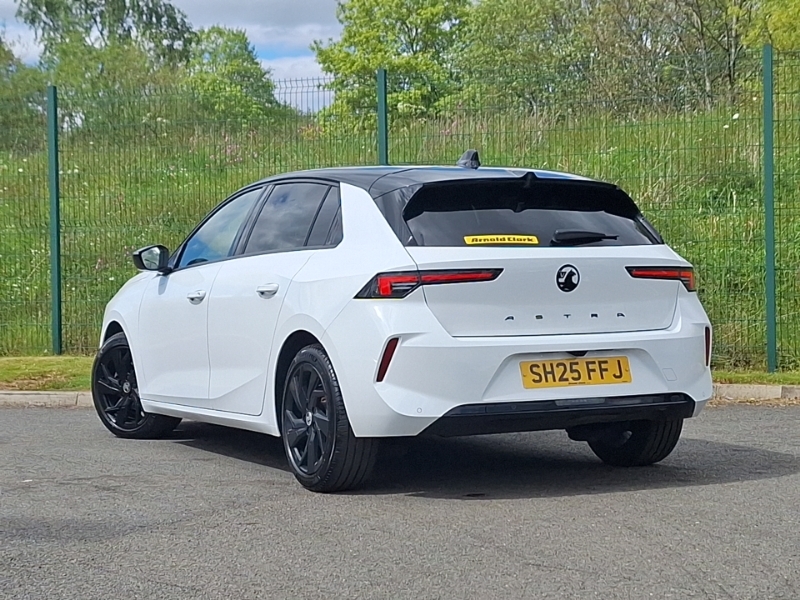 Vauxhall Astra 1.2 Turbo 130 Gs SH25FFJ White #2
