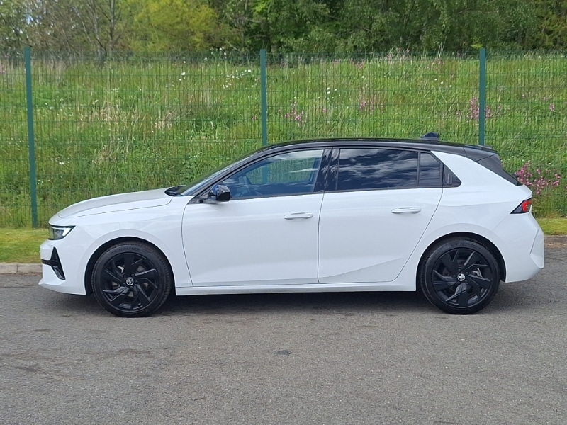 Vauxhall Astra 1.2 Turbo 130 Gs SH25FFJ White #4