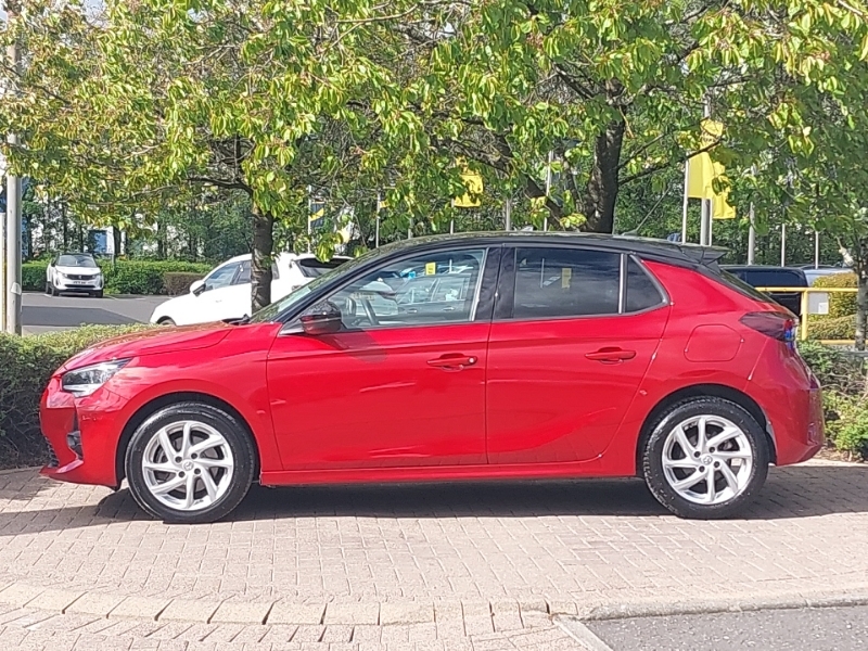 Vauxhall Corsa 1.2 Turbo Sri DT69PKV Red #4