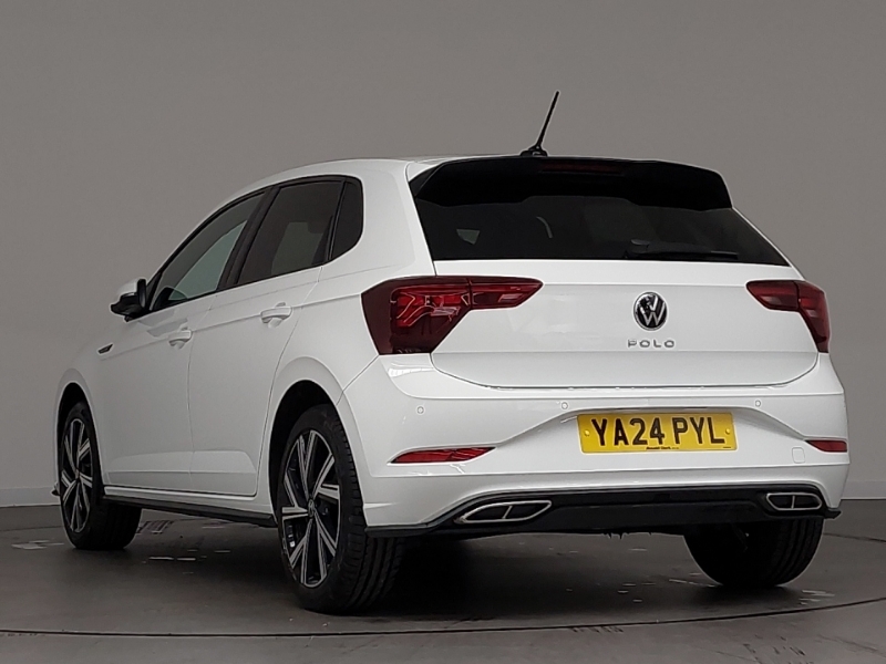 Volkswagen Polo 1.0 Tsi R-line Dsg YA24PYL White #2