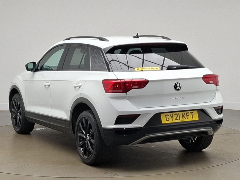 Volkswagen T-Roc 1.5 Tsi Evo Black Edition GY21KFT White #2