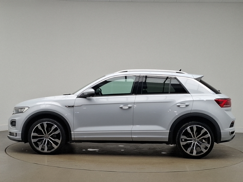 Volkswagen T-Roc 2.0 Tdi R-line Dsg DE21JWL Silver #4