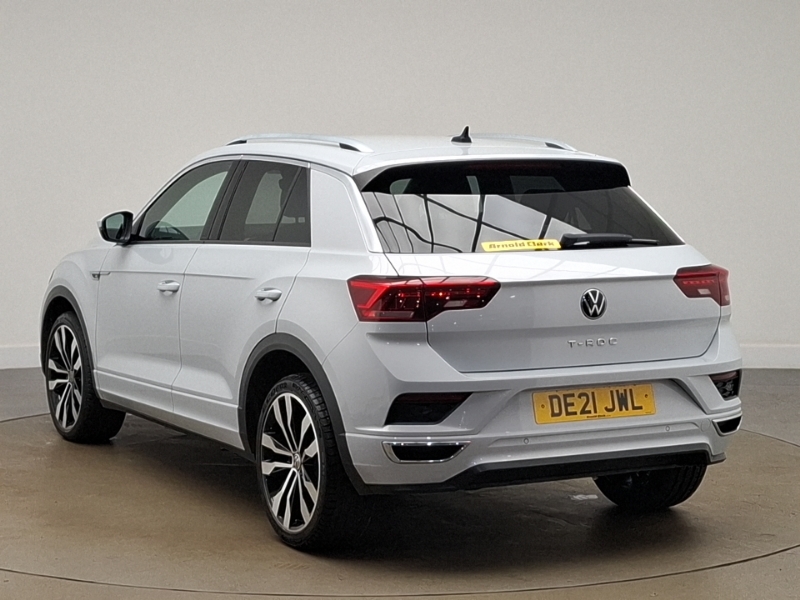 Volkswagen T-Roc 2.0 Tdi R-line Dsg DE21JWL Silver #2