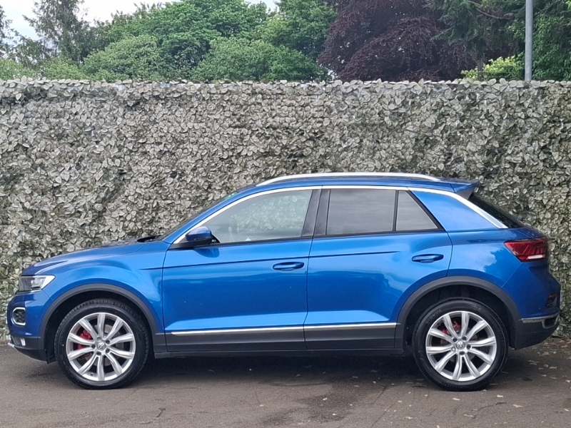 Volkswagen T-Roc 2.0 Tdi Sel Dsg Blue #4