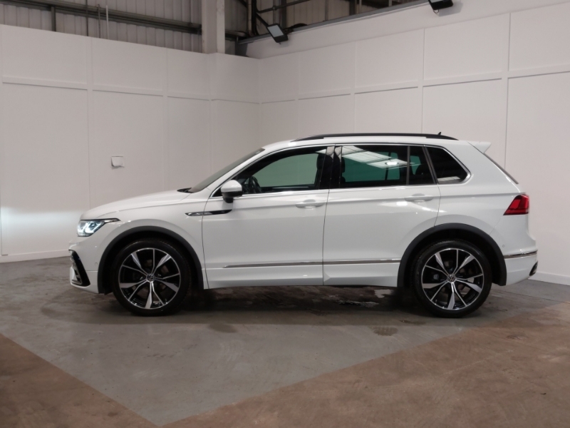 Volkswagen Tiguan 1.5 Tsi 150 R-line Dsg SN22CAK White #4