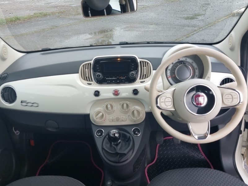 Fiat 500 1.2 Pop Star PL17KKB White #3