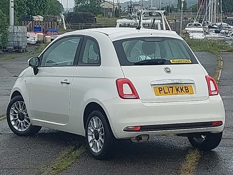 Fiat 500 1.2 Pop Star PL17KKB White #2