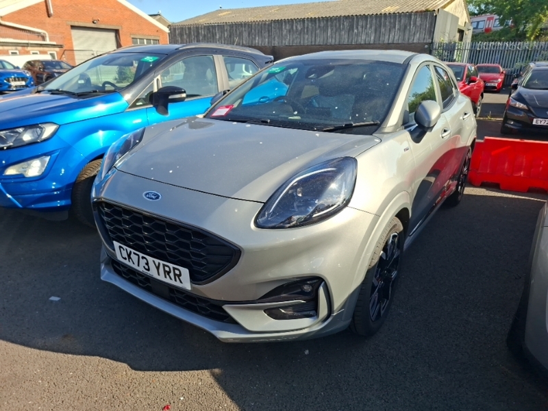 Ford Puma 1.0 Ecoboost Hybrid Mhev St-line X Dct Silver