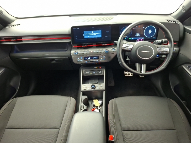 Hyundai Kona 1.6 Hybrid 129 N Line Dct EF25LKO White #3