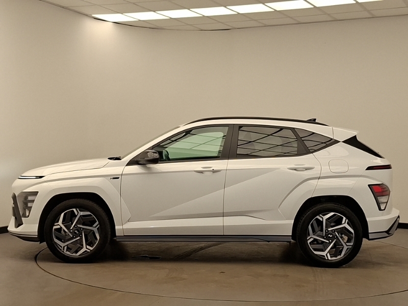 Hyundai Kona 1.6 Hybrid 129 N Line Dct EF25LKO White #4