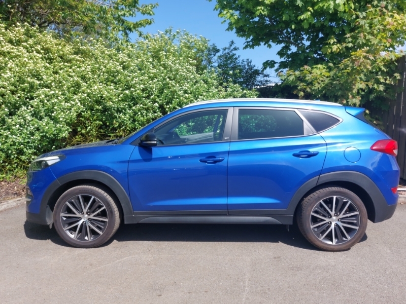 Hyundai Tucson 1.6 Tgdi Go Se 2Wd Dct Blue #4