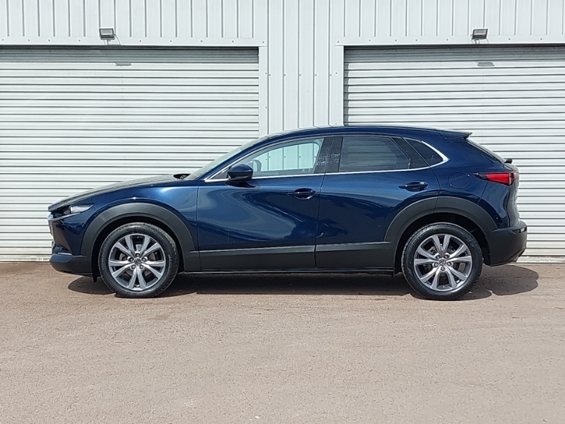 Mazda CX-30 2.0 E-skyactiv G Mhev Sport Lux ST71GNZ Blue #4