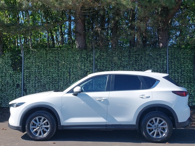 Mazda CX-5 2.0 E-skyactiv G Mhev Centre-line NX23HRE White #4