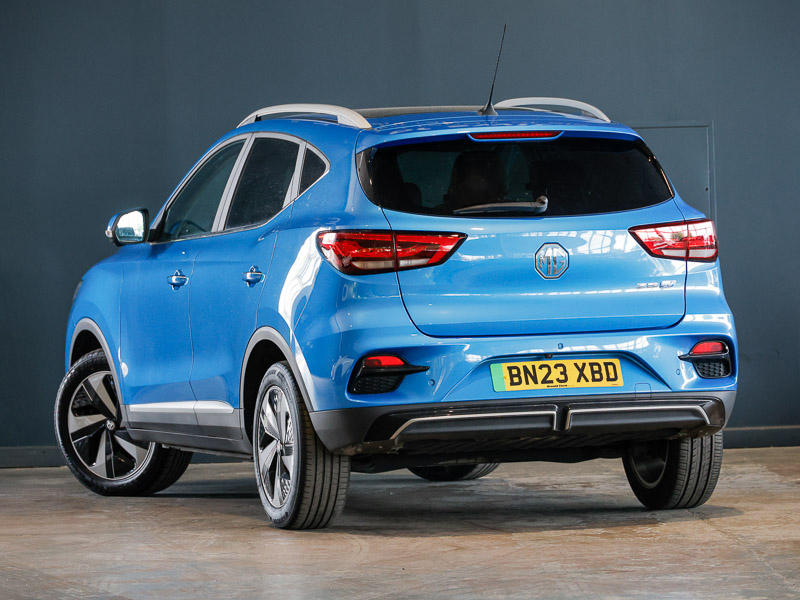 MG ZS 115Kw Trophy Ev Long Range 73Kwh BN23XBD Blue #2