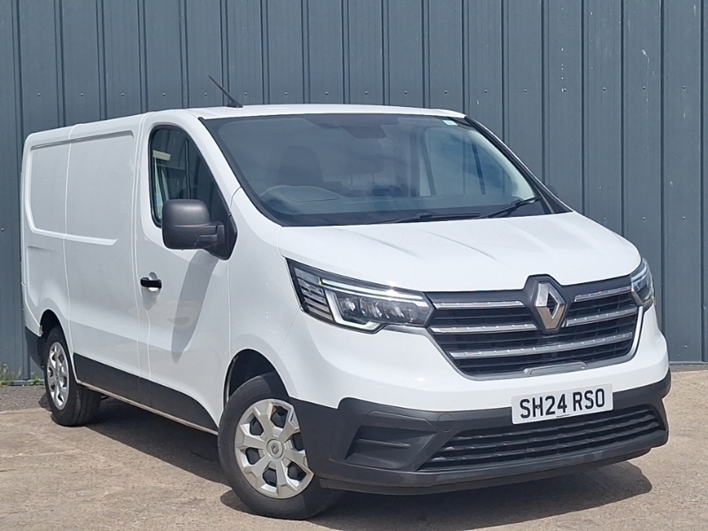 Renault Trafic Sl30 Blue Dci 130 Advance Van White