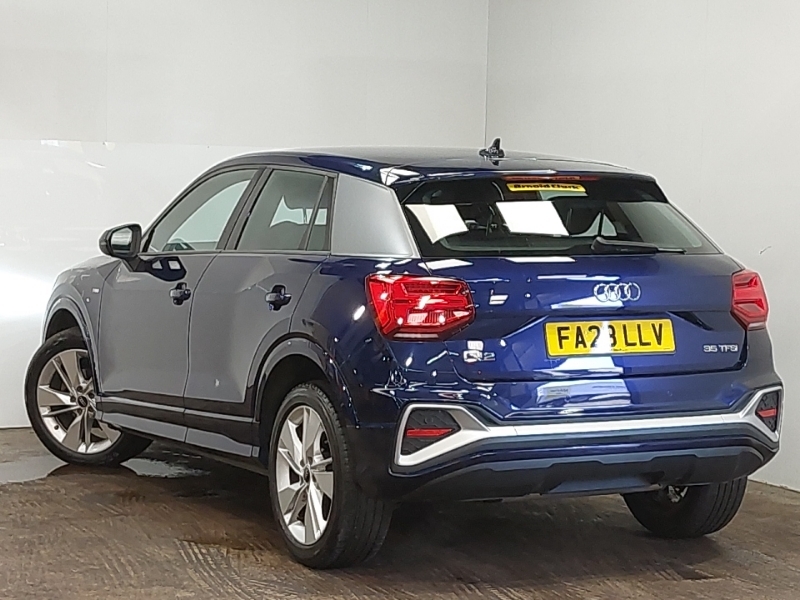 Audi Q2 35 Tfsi S Line S Tronic FA23LLV Blue #2
