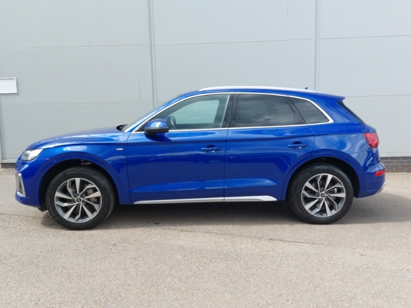 Audi Q5 45 Tfsi Quattro S Line S Tronic SY22VEW Blue #4