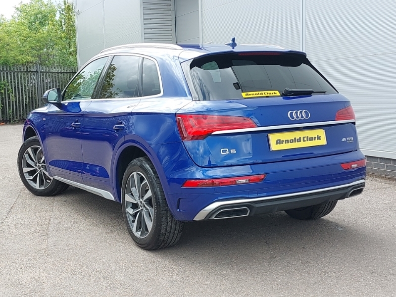 Audi Q5 45 Tfsi Quattro S Line S Tronic SY22VEW Blue #2