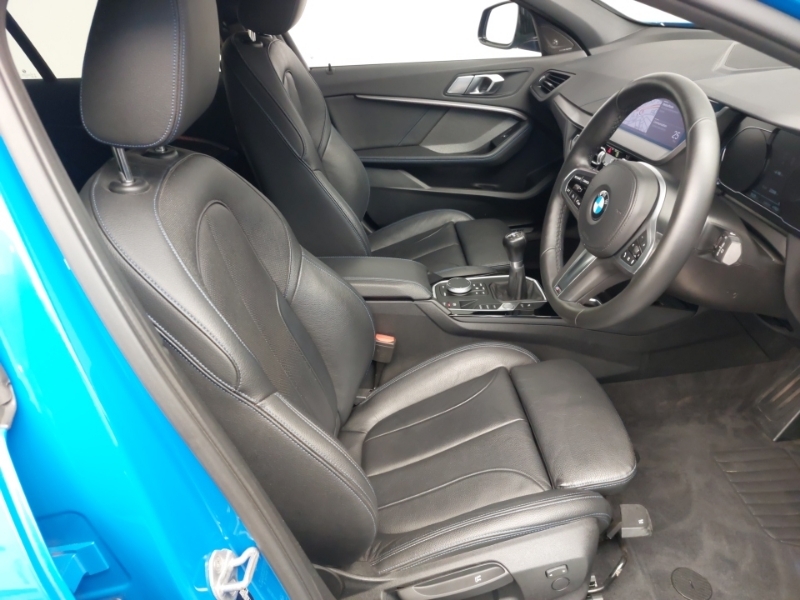 BMW 1 Series 118I 136 M Sport AU21JVL Blue #6