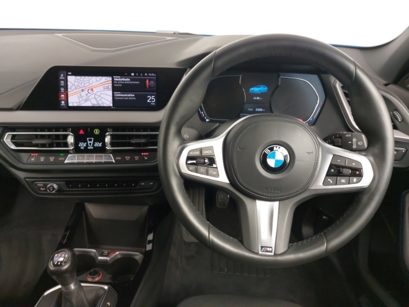 BMW 1 Series 118I 136 M Sport AU21JVL Blue #5