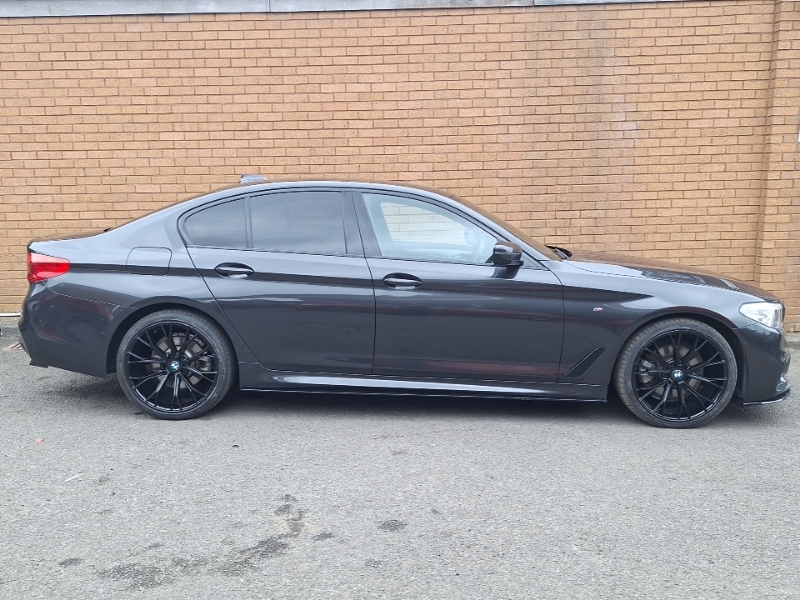 BMW 5 Series 520D M Sport FP69VKH Grey #4