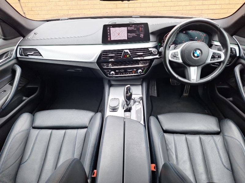 BMW 5 Series 520D M Sport FP69VKH Grey #3