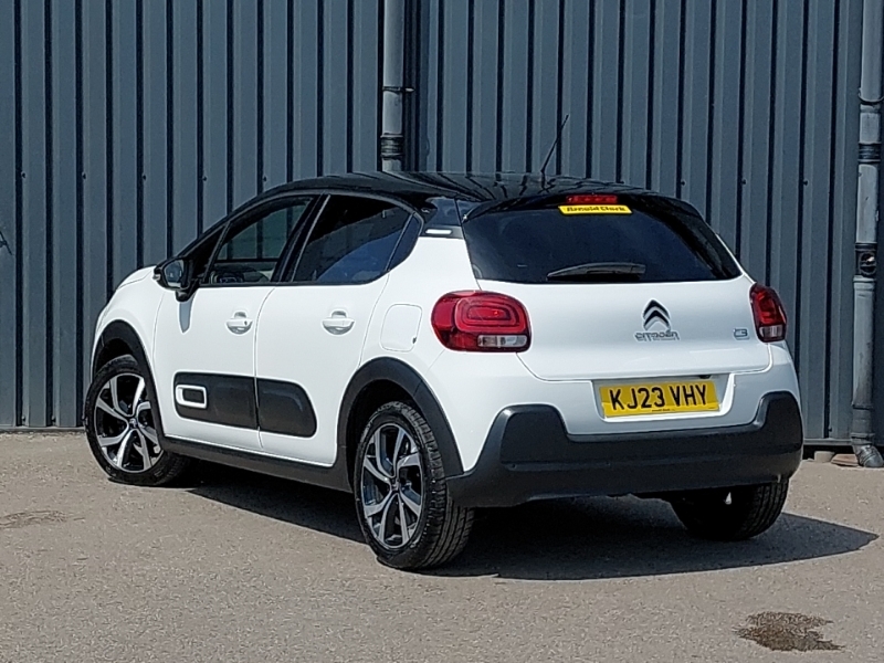 Citroen C3 1.2 Puretech 110 Shine Plus KJ23VHY White #2