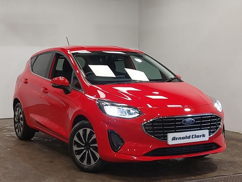 Ford Fiesta 1.0 Ecoboost Hybrid Mhev 125 Titanium Red