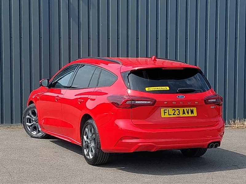 Ford Focus 1.0 Ecoboost Hybrid Mhev 155 St-line FL23AVW Red #2