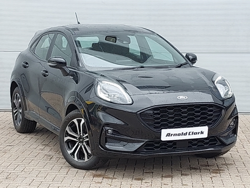 Ford Puma 1.0 Ecoboost Hybrid Mhev 155 St-line Black