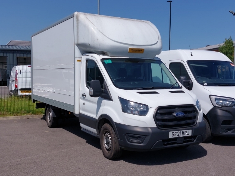 Ford Transit Custom 2.0 Ecoblue 130Ps Chassis Cab White