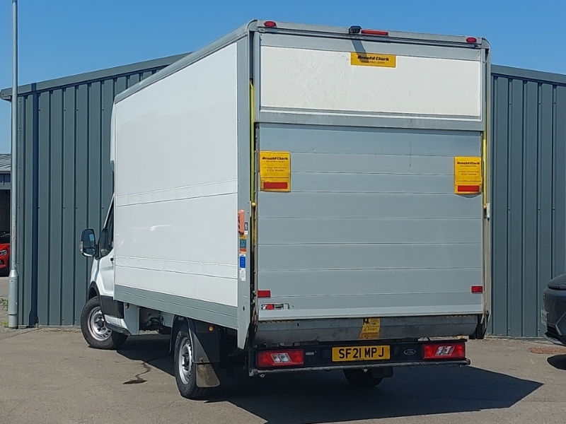 Ford Transit Custom 2.0 Ecoblue 130Ps Chassis Cab SF21MPJ White #2