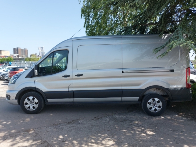 Ford Transit Custom 2.0 Ecoblue 165Ps H2 Limited Van Nav DS74HFD Silver #4
